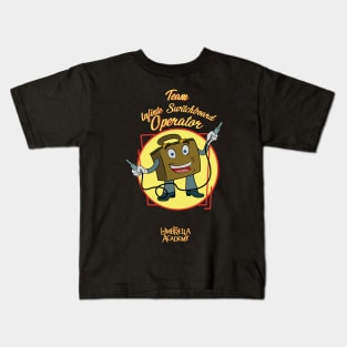 UMBRELLA ACADEMY 2 : TEAM INFINITE SWITCHBOARD OPERATOR Kids T-Shirt